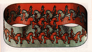 M. Escher, The Riders